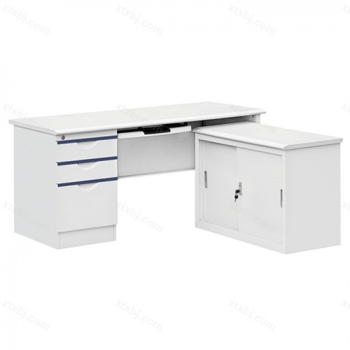 钢制铁皮柜电脑办公桌01