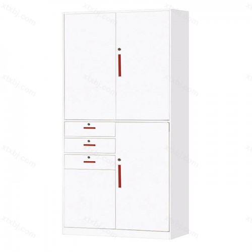 偏三屉铁门柜05