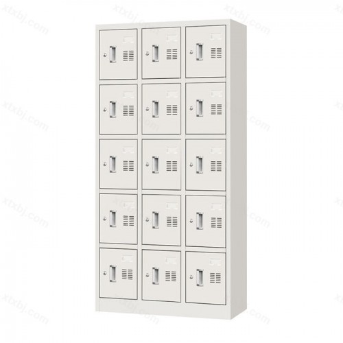 十五门更衣柜铁皮储物柜存包柜03