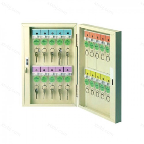 不锈钢壁简易挂式钥匙箱11