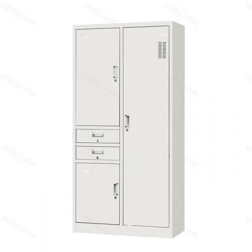 钢制办公文件柜带锁铁皮柜卫生柜03