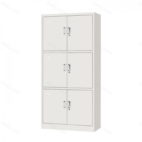 钢制办公文件柜带锁三节柜05