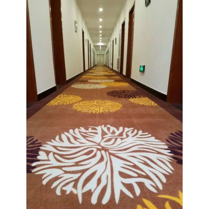 走廊地毯快捷酒店星级酒店商务会所走廊地毯厂家批发工程酒店地毯