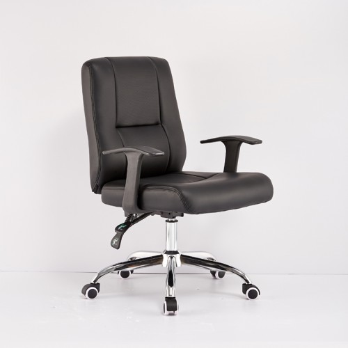 办公转椅职员椅真皮现代简约可升降椅YJ-B190