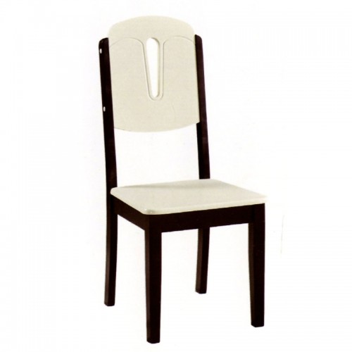 胡桃木小户型餐椅实木框架靠背椅   015