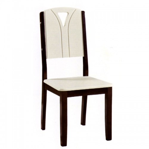 简约现代胡桃木餐桌椅靠背椅中式休闲椅   6