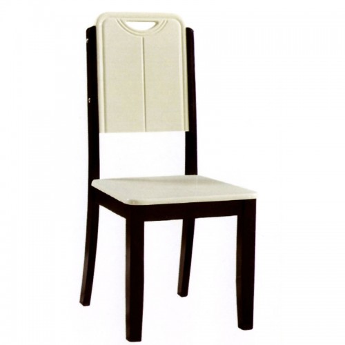 现代简约小户型胡桃木餐桌椅靠背椅  016