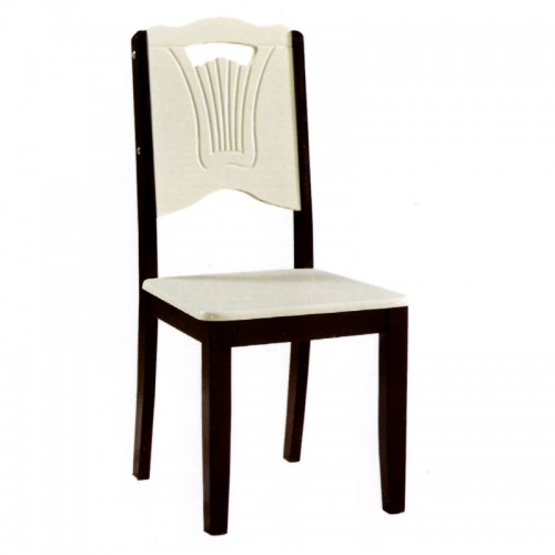 现代简约小户型胡桃木餐椅靠背椅  017