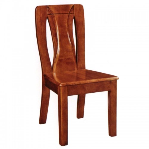 全实木餐椅中式简约靠背餐椅   018