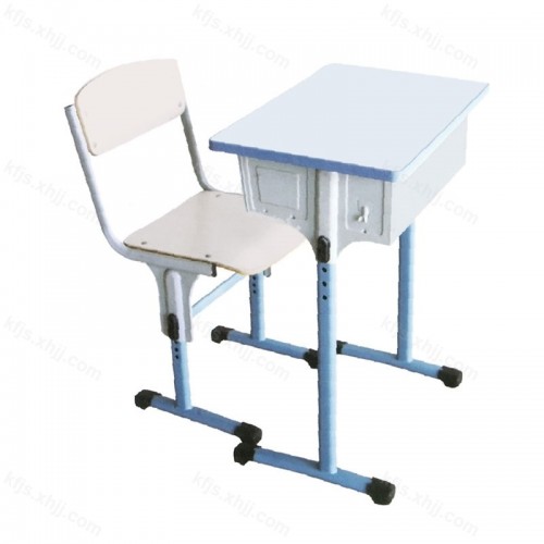 学校单人中小学生可升降培训辅导班课桌椅     KZY-19