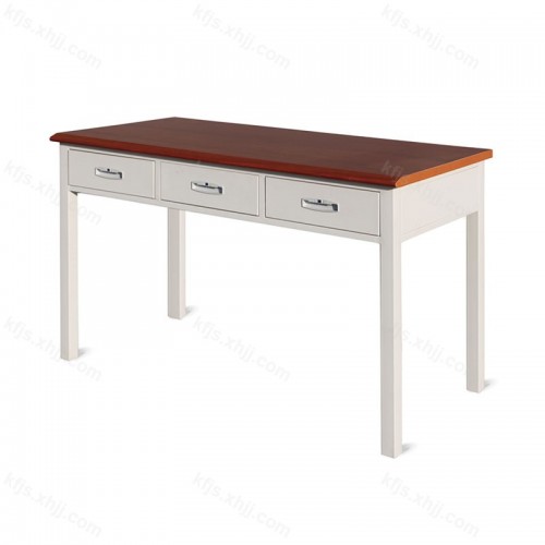 钢木结合办公桌三屉桌   STZ-05