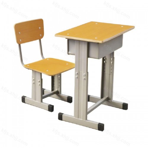 钢木结构学生课桌椅培训桌椅   KZY-15