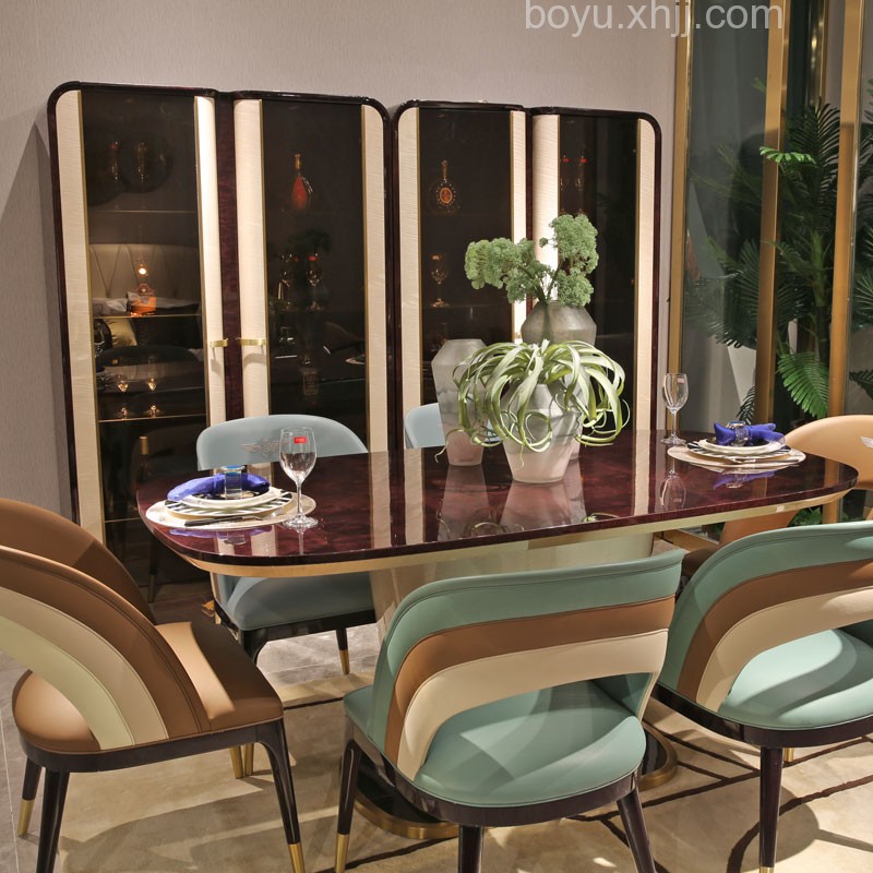 餐厅_产品图片_香河博遇意式轻奢家具