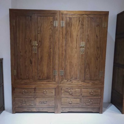 古典中式实木衣柜
