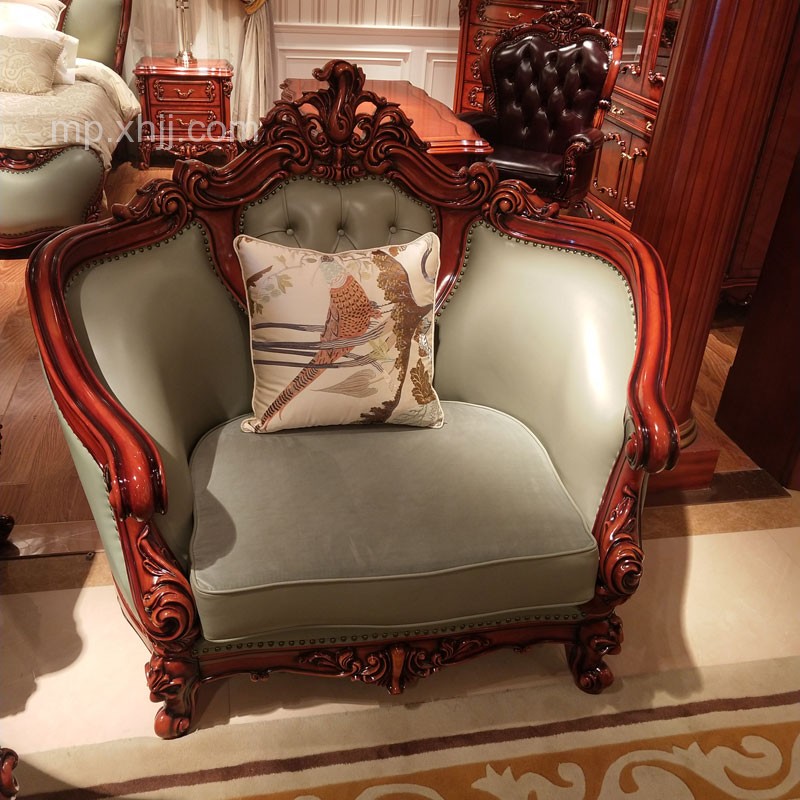 法式新古典单人沙发02