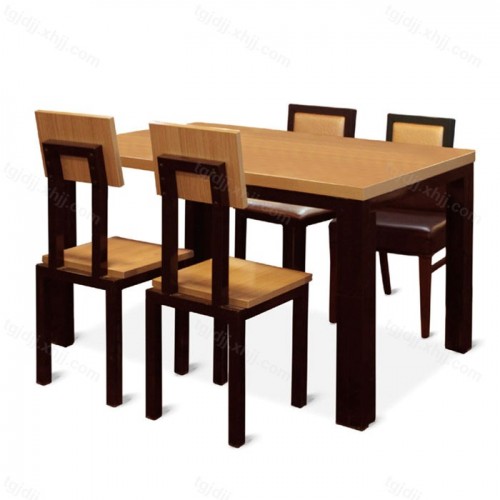 学生学校餐桌组合食堂桌子05