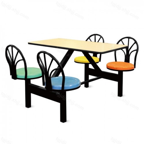 快食堂椅组合餐桌餐桌10