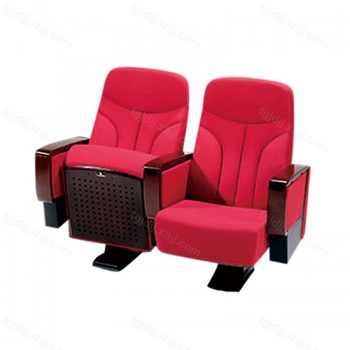 礼堂椅连排椅可移动脚折叠带写字板会议室椅01