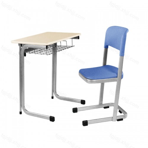 简易单人位学生课桌椅22