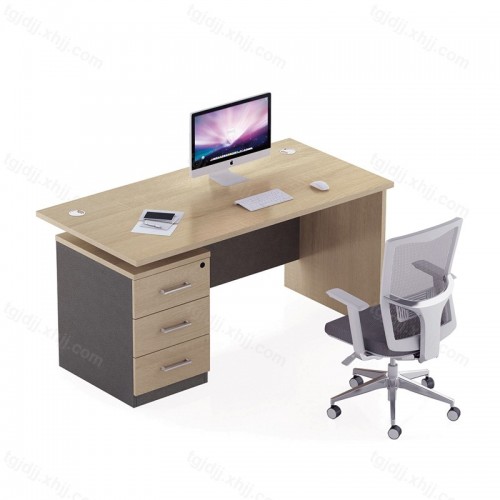 员工办公台财务电脑桌椅组合10