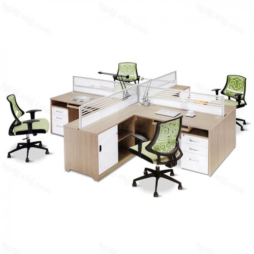 办公家具组合电脑桌椅隔断职员24