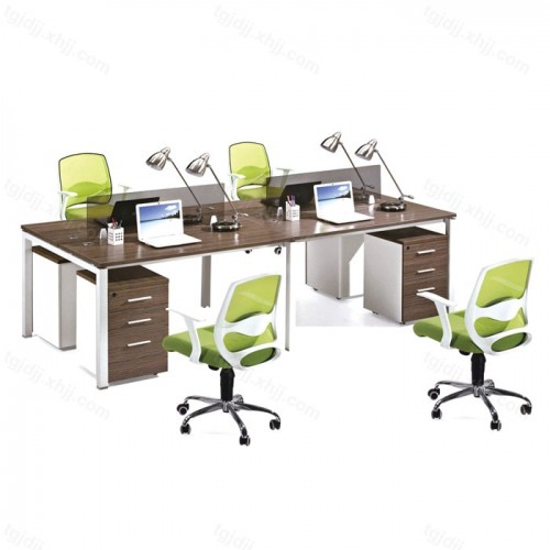 办公家具办公桌简约现代办公桌椅组合42
