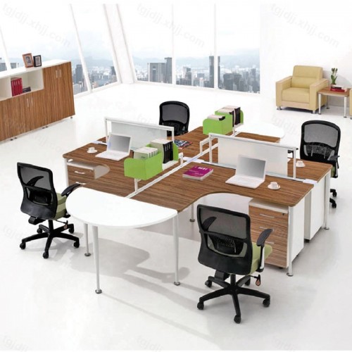 办公家具办公桌简约现代办公桌椅43