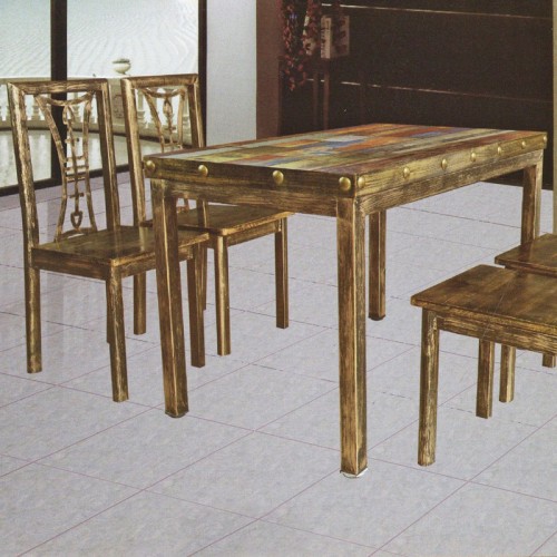 金属桌休闲酒吧餐桌椅SL-005