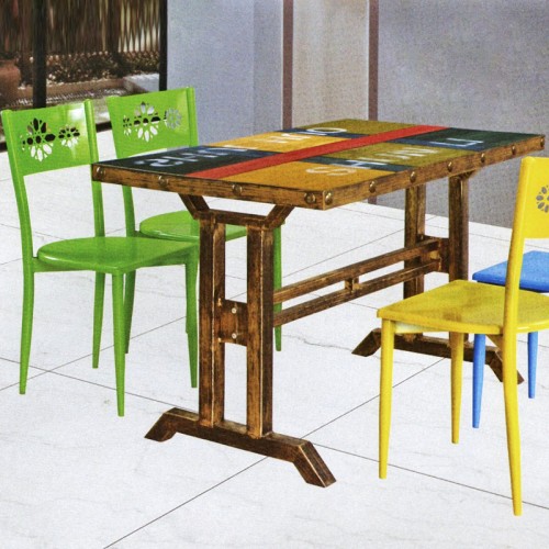 主题餐厅桌椅组合SL-036