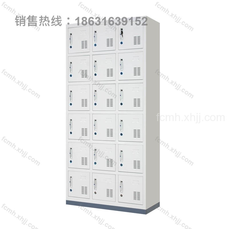 十八门更衣柜钢制储物柜01