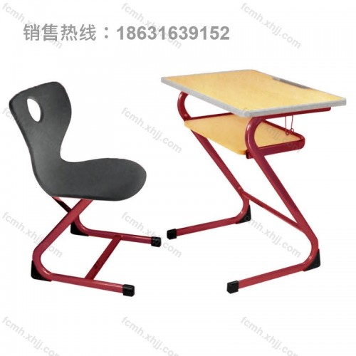 学生学校课桌椅中空03