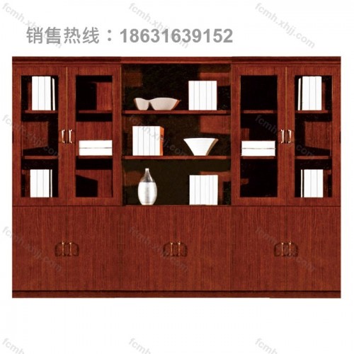 油漆书柜落地柜01