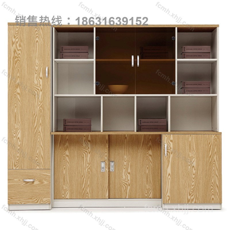 办公家具组合书柜04