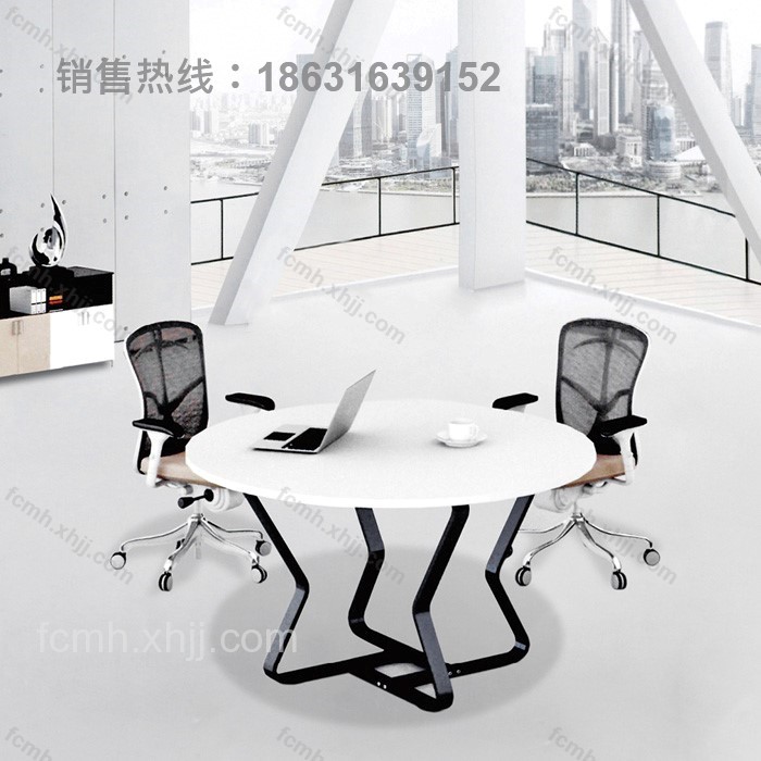 办公家具简约板式洽谈桌02