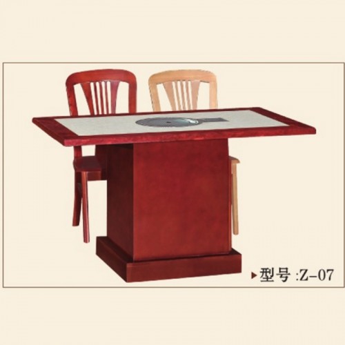 复古主题餐厅火锅桌10