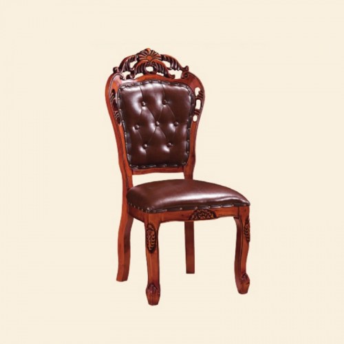 新款欧式餐椅实木椅子07