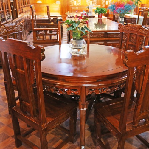 古典中式餐桌椅组合 03