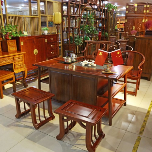 新中式功夫茶艺桌椅组合 23