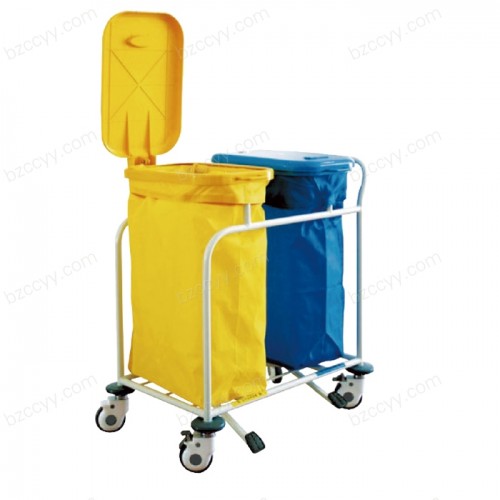 Waste Trolley With Two Bags   C39
