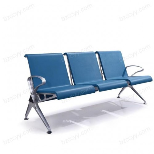 High Quality Aluminum Alloy Armrest Polyurethane Top Row Chair E16