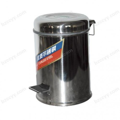 Stainless Steel Waste Barrel   H10