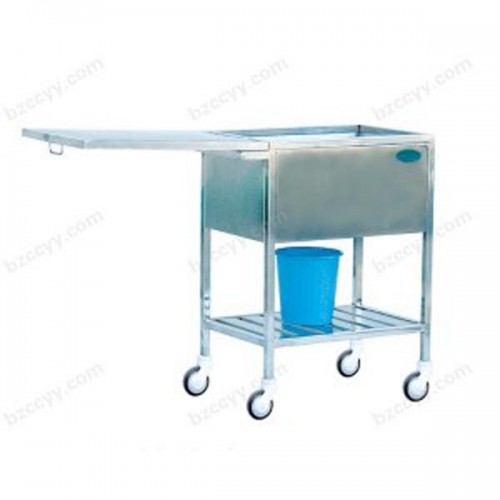 Stainless Steel Wound Cleaning Trolley    C52
