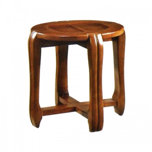 实木圆凳子餐桌凳小椅子独凳C-586