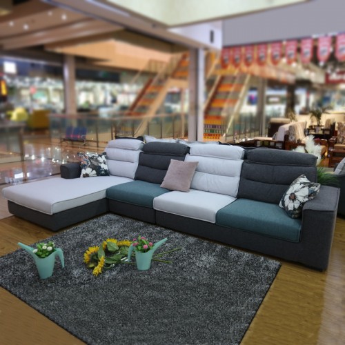 香河沙发现代客厅可拆洗布艺沙发北欧沙发组合转角L型沙发批发价格07