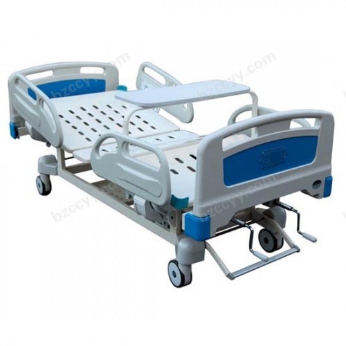Central Controlled Manual 2- Rocker NursingBed with ABS Bed Head ABS A20