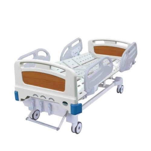 ABS bedside guard rail can be controlled to turn over three  shake nursing bed A17-A