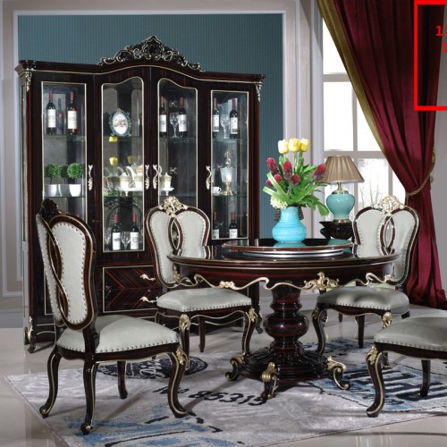 香河法式古典餐桌批发 促销价格 高档餐桌椅产地货源1701-B