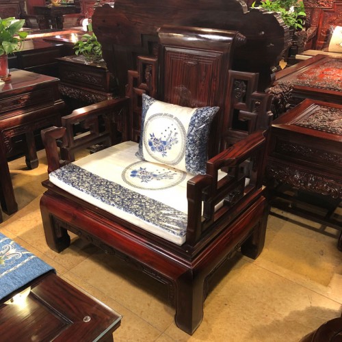 北京红木沙发价格  仿古中式沙发厂家品牌07