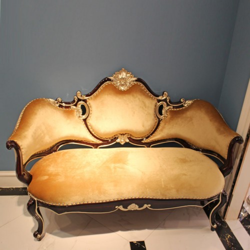 北京法式床前凳價格 法式古典床前凳批發1801