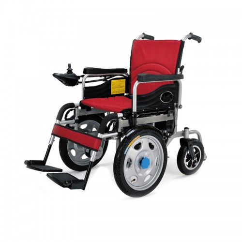 可折叠轻便老人电动轮椅车 北京品牌供应商B596#
